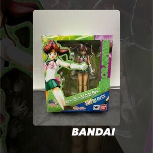 NIB Bandai S.H. Figuarts Sailor Jupiter Sailor Moon Action Figure
